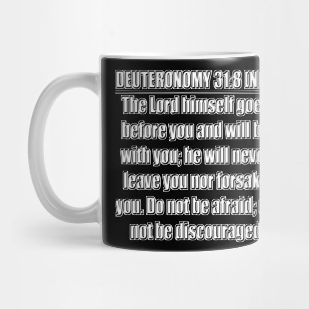 Bible Verse Deuteronomy 31:8 by Holy Bible Verses